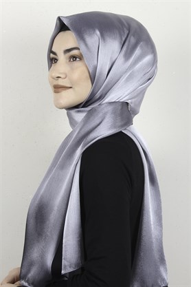 Diamond Degrade Janjan Şal 2728-5 Gümüş