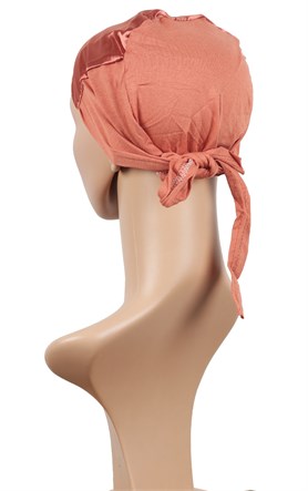 Saten Eşarp Bonesi 2508-1