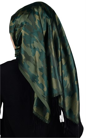 Kamuflaj İpeksi Şal 5550-31