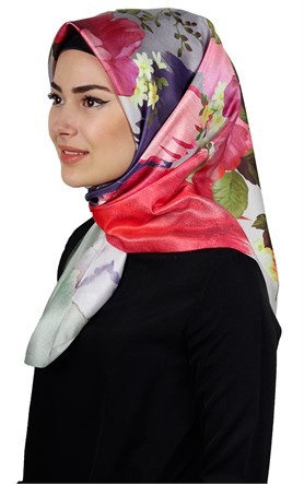 Piramit Tafta Dijital Eşarp 1912-1