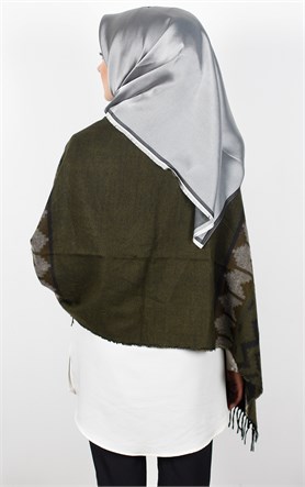 511-0012-02 GENİŞ OMUZ ŞALI SİYAH