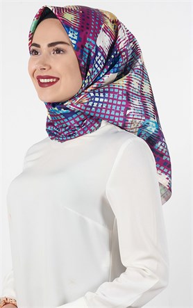 Tafta Dijital Eşarp 1336-3