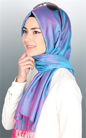 500-0013-29 ÇİFT YÖNLÜ İPEKSİ ŞAL
