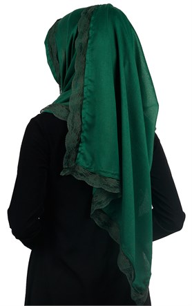 Dantelli Paşmina Şal 1243-28