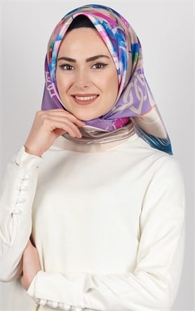 Piramit Tafta Dijital Eşarp 1920-5