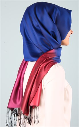 500-0015-22 ÇİFT YÖNLÜ İPEKSİ ŞAL