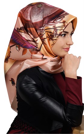 Tafta Dijital Eşarp 1323-8