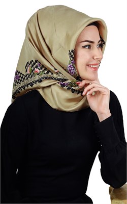 İndirimli İthal İpek Eşarp 1305-1
