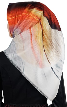 Tafta Dijital Eşarp 1334-3