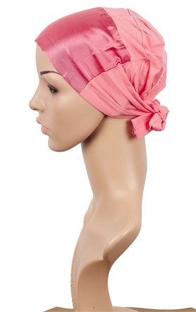 Saten Eşarp Bonesi 2508-25