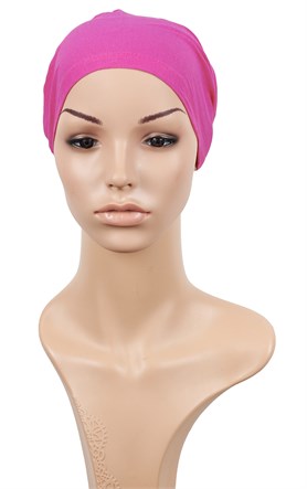 Penye Eşarp Bonesi 251-18 Şeker Pembe