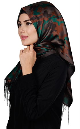 Kamuflaj İpeksi Şal 5550-17