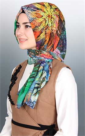 Fiesta Krep Şal 525-0001-48 