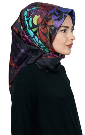 Piramit Tafta Dijital Eşarp 1915-8