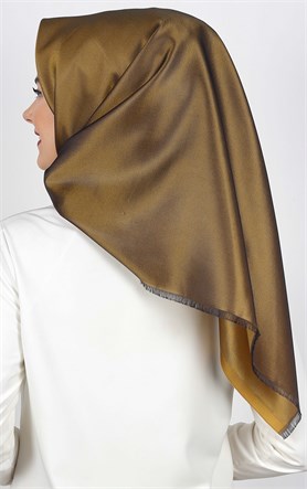 Delux Tafta Eşarp 1000-22 Bal Köpüğü