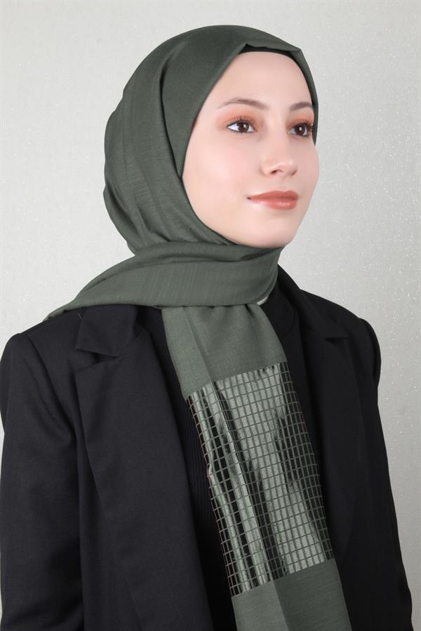 Elegance Şal 2802-15 Haki