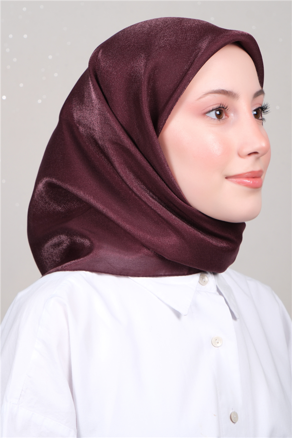 Elizya Simli Eşarp 3009-53 Bordo 