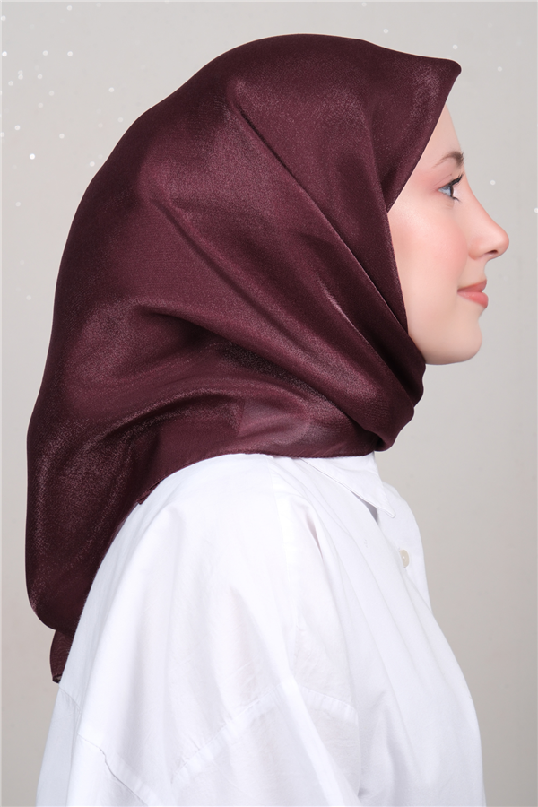 Elizya Simli Eşarp 3009-53 Bordo 