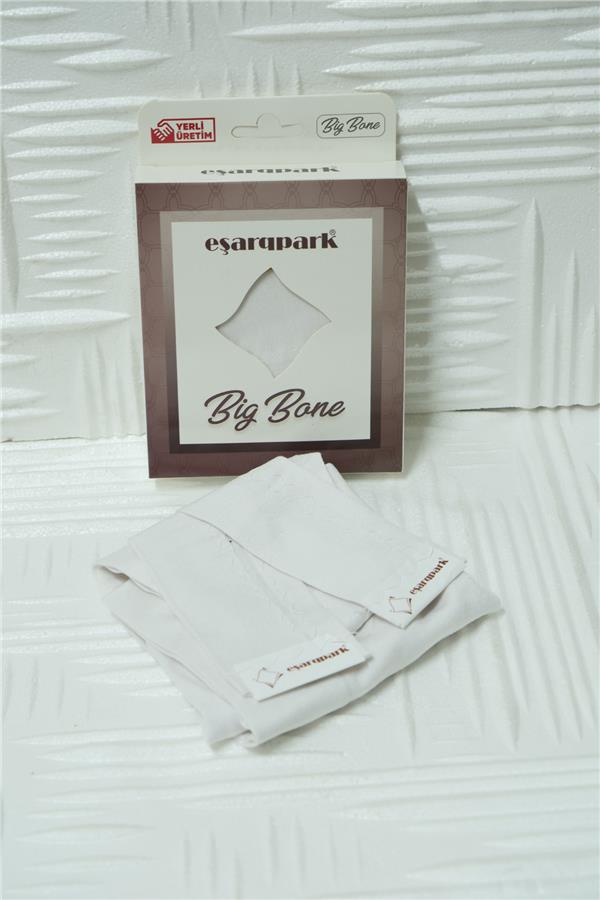 Eşarppark Big Bone 5556-2 Beyaz