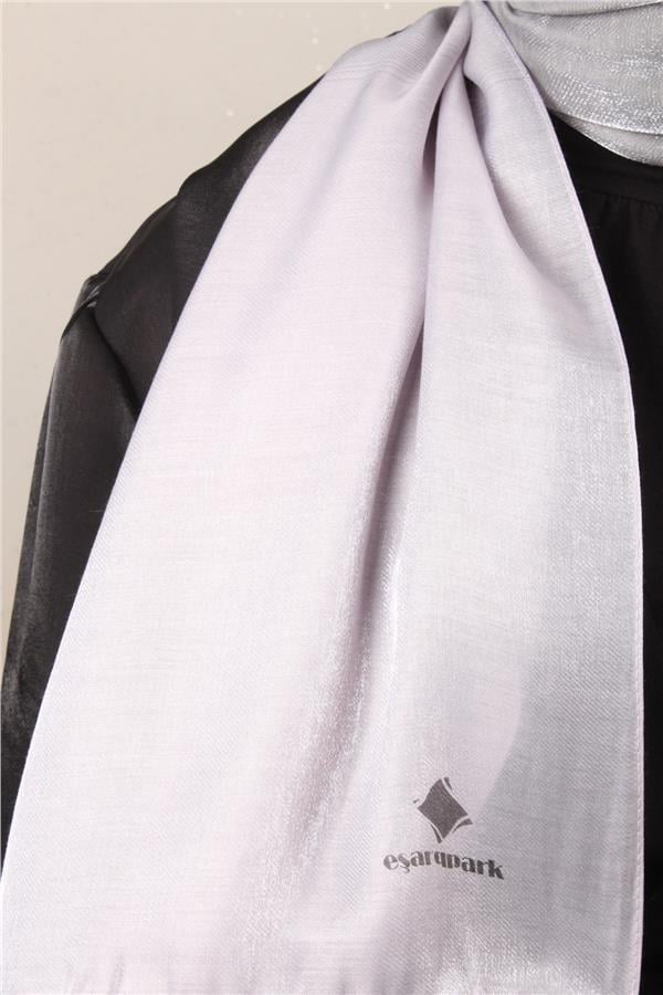 Eşarppark Degrade Abiye Şal 5803-10 Gri 