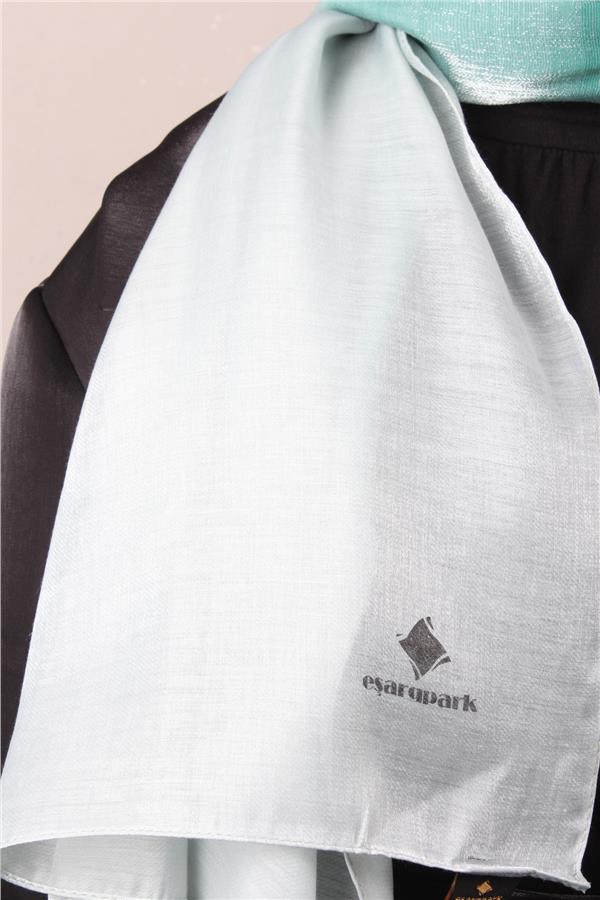 Eşarppark Degrade Abiye Şal 5803-11 Su Yeşili 