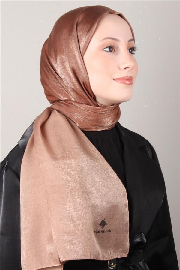 Eşarppark Degrade Abiye Şal 5803-12 Kakao 