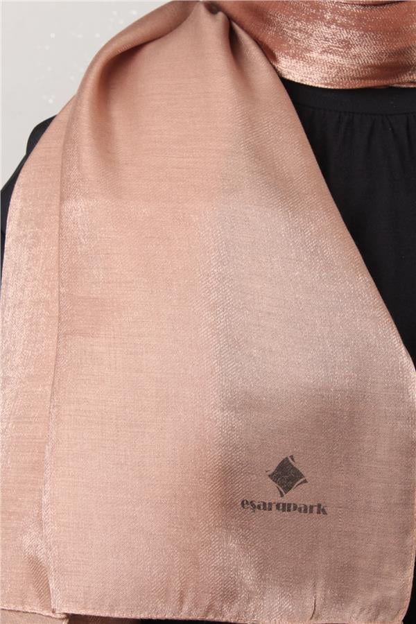 Eşarppark Degrade Abiye Şal 5803-12 Kakao 