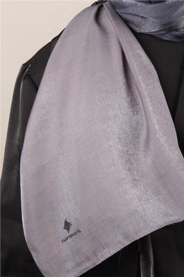 Eşarppark Degrade Abiye Şal 5803-19 Füme 