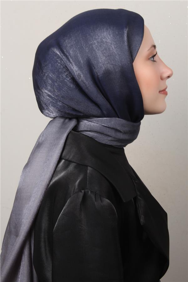 Eşarppark Degrade Abiye Şal 5803-19 Füme 