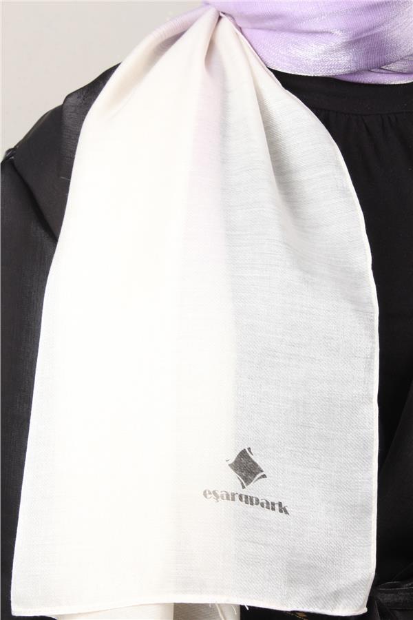 Eşarppark Degrade Abiye Şal 5803-4 Lila 