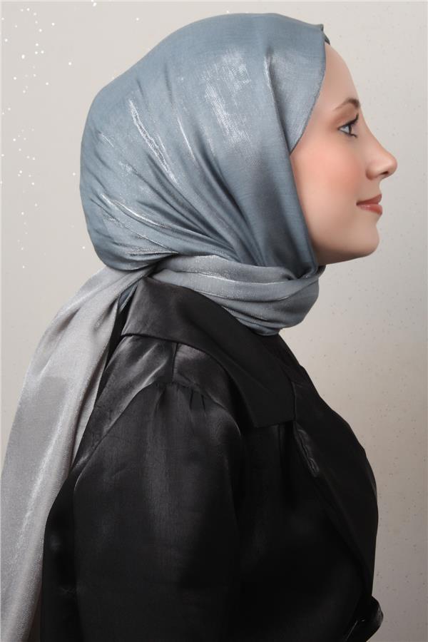 Eşarppark Degrade Abiye Şal 5803-6 Mint Yeşili 