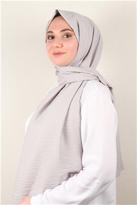 Eşarppark Yaz Serinliği Şal 2752-11 Gri