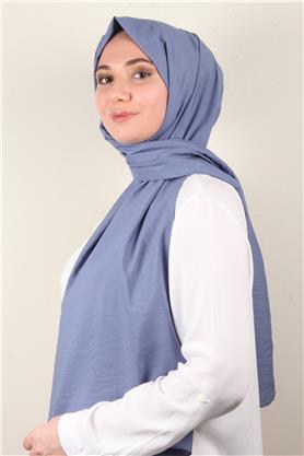 Eşarppark Yaz Serinliği Şal 2752-12 İndigo