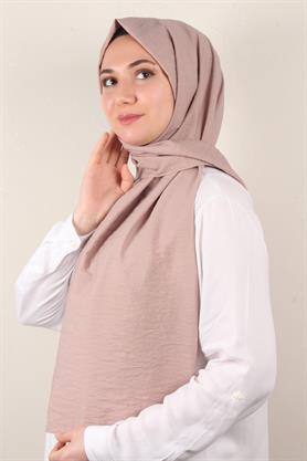 Eşarppark Yaz Serinliği Şal 2752-19 Koyu Pudra