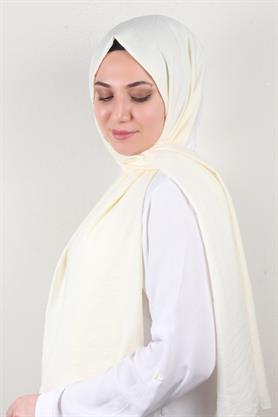 Eşarppark Yaz Serinliği Şal 2752-21 Ekru