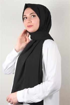 Eşarppark Yaz Serinliği Şal 2752-23 Siyah
