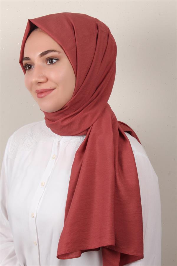 Eşarppark Yaz Serinliği Şal 2752-3 Gül Kurusu 