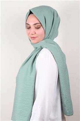 Eşarppark Yaz Serinliği Şal 2752-6 Mint Yeşili