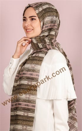 Etnik Desen Şal 1225-2