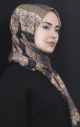 Etnik Desen Şal 1225-3