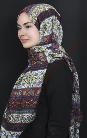 Etnik Desen Şal 1225-5