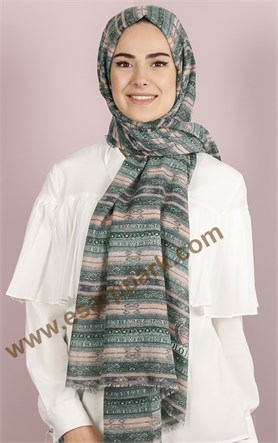 Etnik Desen Şal 1225-6