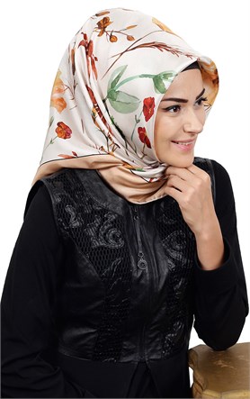 İthal İpek Eşarp 1575-4