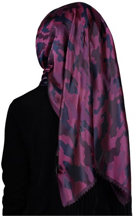 Kamuflaj İpeksi Şal 5550-7
