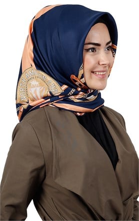 102-0008-06 U.S POLO ASSN EŞARP LACİVERT SOMON