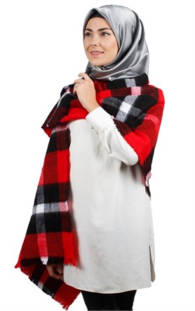 Yün Omuz Şalı 9001-42