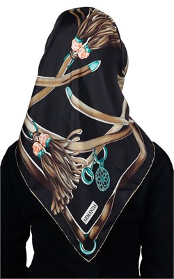 İndirimli İthal İpek Eşarp 1303-4