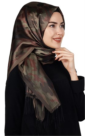 Kamuflaj İpeksi Şal 5550-33