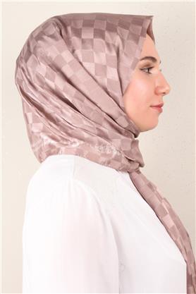 Fashion İpeksi Şal 2881-12 Koyu Pudra