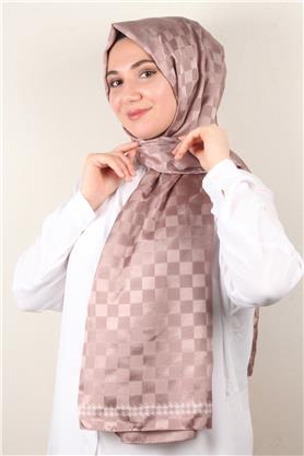 Fashion İpeksi Şal 2881-12 Koyu Pudra